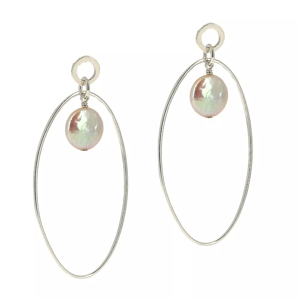 Boucles d'oreilles *Oriane Argent